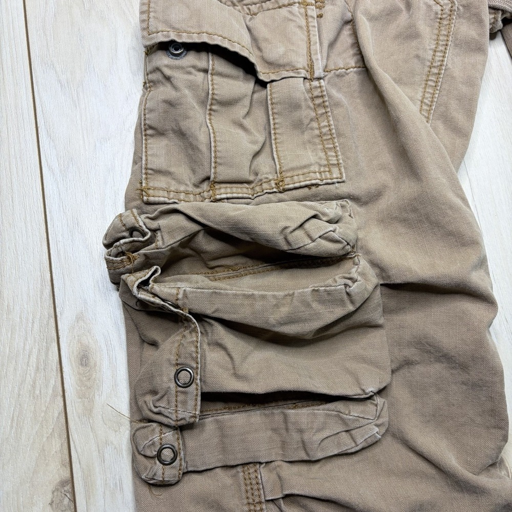 POLO RALPH LAUREN Utility Cargo Pants Slim Fit Military Herringbone Mens 32x30 - Picture 4 of 16